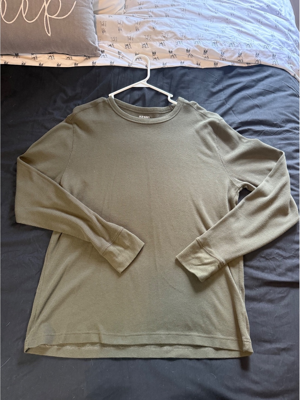 Men's Shirt | Waffle Knit Long Sleeve | Old Navy | Size Large
